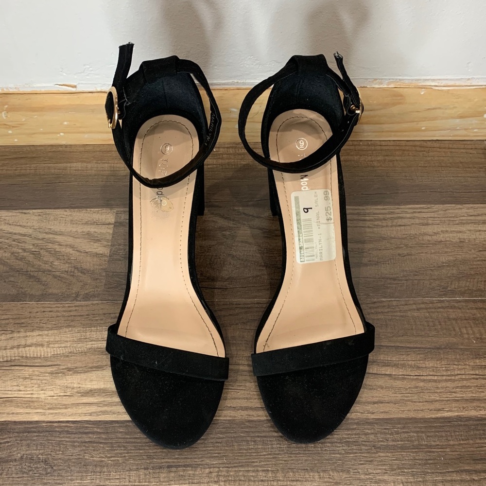 Black heels